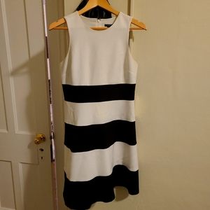 Black and white dress